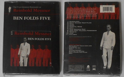 Ben Folds Five - Reinhold Messner - sealed U.S. cd and video box