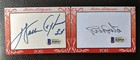 WALTER PAYTON RANDY WHITE DUAL AUTOGRAPH CARD PSA / DNA & BECKETT BGS CERTIFIED