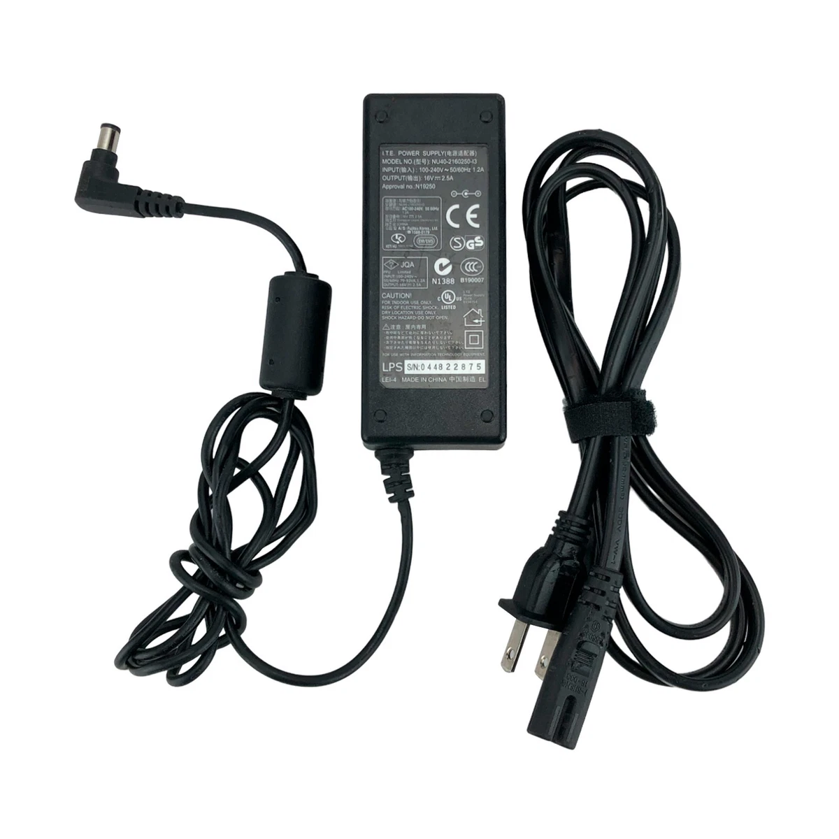OEM I.T.E Power Supply Adapter 16V 2.5A For Fujitsu ScanSnap SV600 Scanner W/PC