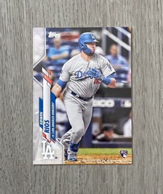 2020 MLB Topps Baseball | Edwin Rios RC | #681 | Los Angeles Dodgers | eBay