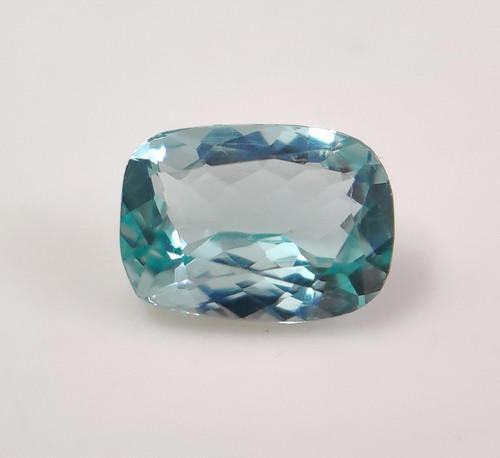 1.15cts Natural AAA Paraiba Blue Apatite Cushion Cut Loose Gemstone For Jewelry - Picture 5 of 17
