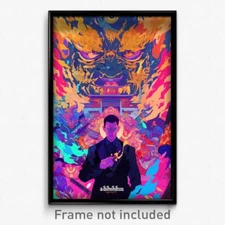 Thai Movie Poster - Cool Manor (Thailand Psychedelic Art Retro Film Print)