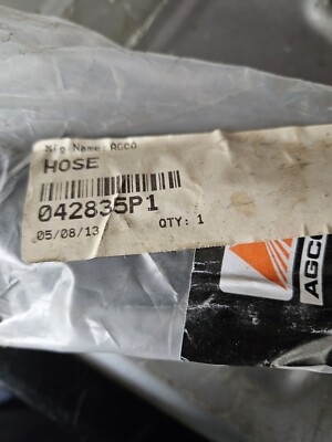 AGCO 042835P1 HOSE NOS OEM MASSEY WHITE ALLIS CHALLENGER GLEANER FENDT