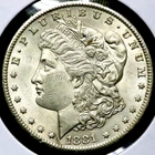 1881-CC Morgan Silver One $1 Dollar - Carson City  RC837