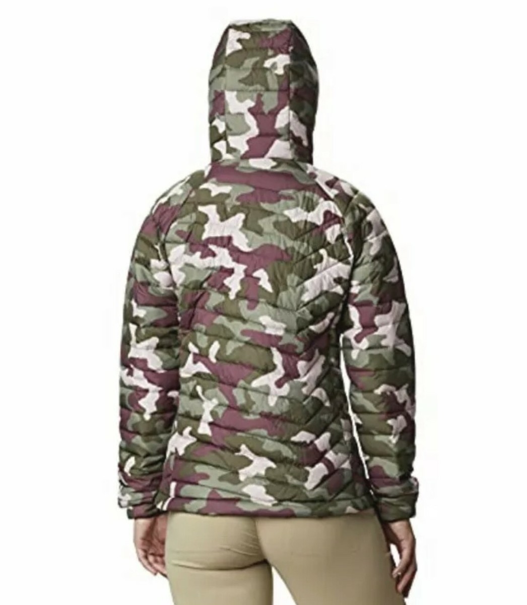 ジャケット・アウター archive Columbia Camo Down Puffer Jacket Columbia Womens Powder Lite Puffer Quilted Full Zip winter Jacket