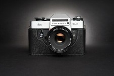Genuine Real Leather Half Camera Case Bag Cover for LEICAFLEX SL2 SL Film Camera