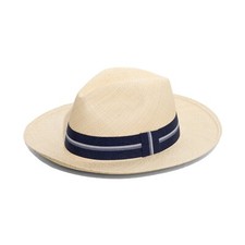 Blue Straw Fedora Hats for Men for sale | eBay display picture 1
