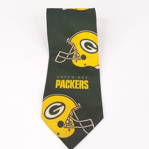 Green Bay Packers Neck Tie Ralph Marlin 1993 Vintage NFL Football