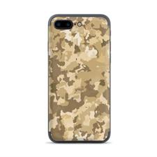 Apple iPhone 7 / 8 Plus Skins Decal Wrap Brown Desert Camo camouflage