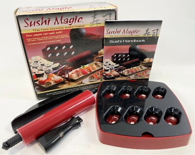#ad #ad SUSHI MAGIC Hand Easy Auto Rolling Machine AS SEEN ON TV Express Kitchen Kit $29.99