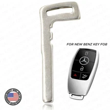 Insert Small Key Blank Emergency New Key Uncut Blade for Mercedes S E G Class