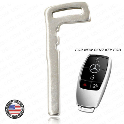 Insert Small Key Blank Emergency New Key Uncut Blade for Mercedes S E G Class