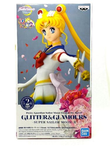 SUPER SAILOR MOON II Figure A Type Eternal Glitter Glamours BANPRESTO From Japan - Picture 1 of 12
