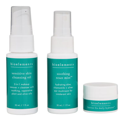 Bioelements 3-Step Mini Starter Set Sensitive Skin. Skin Care Gift Sets