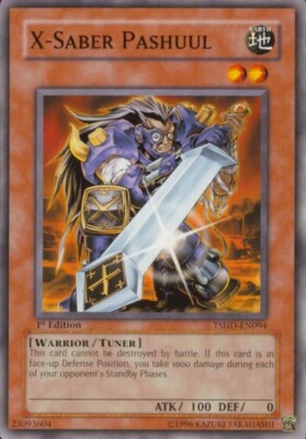 X-Saber Pashuul - TSHD-EN094 - Common - 1st Edition x3 - Lightly Played