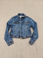 Old Navy Jean Jacket Girls Size Medium 8 Blue Jean