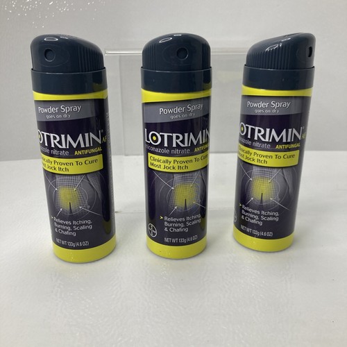 Jock Itch Antifungal Powder Spray, Miconazole Nitrate 2 Treatment, 4.6 oz 3PK eBay
