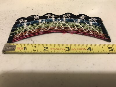 Grateful Dead Dancing Skeletons 2.5 x5 Patch Embroidered New