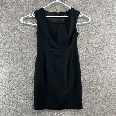 mossimo black dress Mossimo Women's Dress Size 6 Black Sleeveless Zip Closure Shift