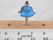 (1) NEW  1/4" R Roman Ogee Carbide Tip Router Bit Classical Edge Profile w2
