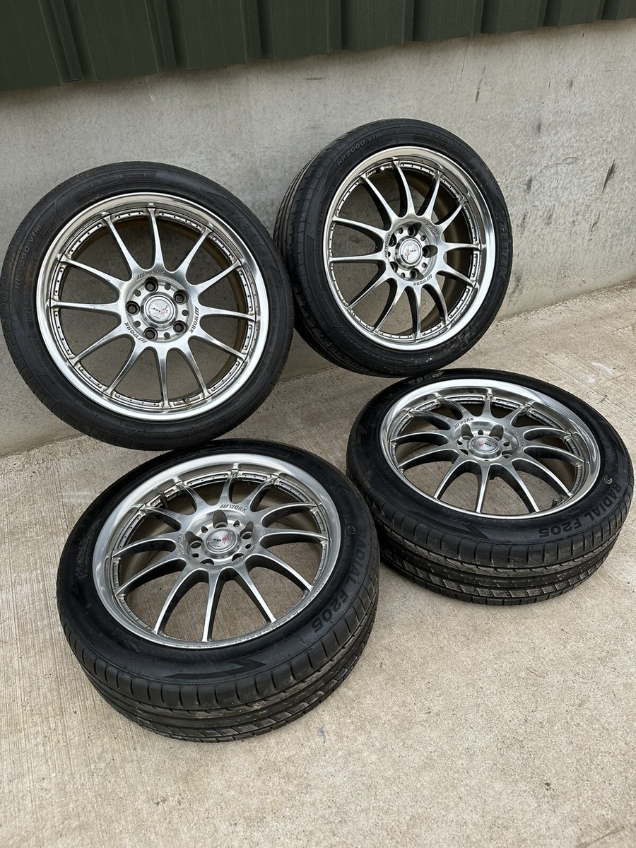 WORK XSA XS2 17インチ 7J+47 pcd100 5穴 Yahoo!オークション - WORK 戦 XSA XS2 17インチ 100/4H 17×7.5J