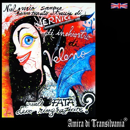 pop art contemporary painting portrait comix cartoon fairy tales acrylic canvas - Picture 5 of 24
