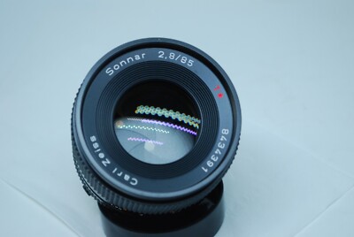 NEAR MINT】Contax Carl Zeiss Sonnar T* 85mm F2.8 MMG GERMANY Fm
