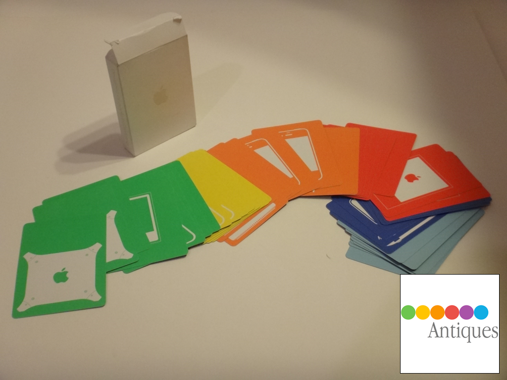 未開封Apple Playing Cards (Appleトランプ) Apple Memory Playing Cards - from Cupertino - 30 Card Deck