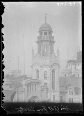 Trinity Building tower 111 Broadway Nov 1 New York NY 1900 Old Photo