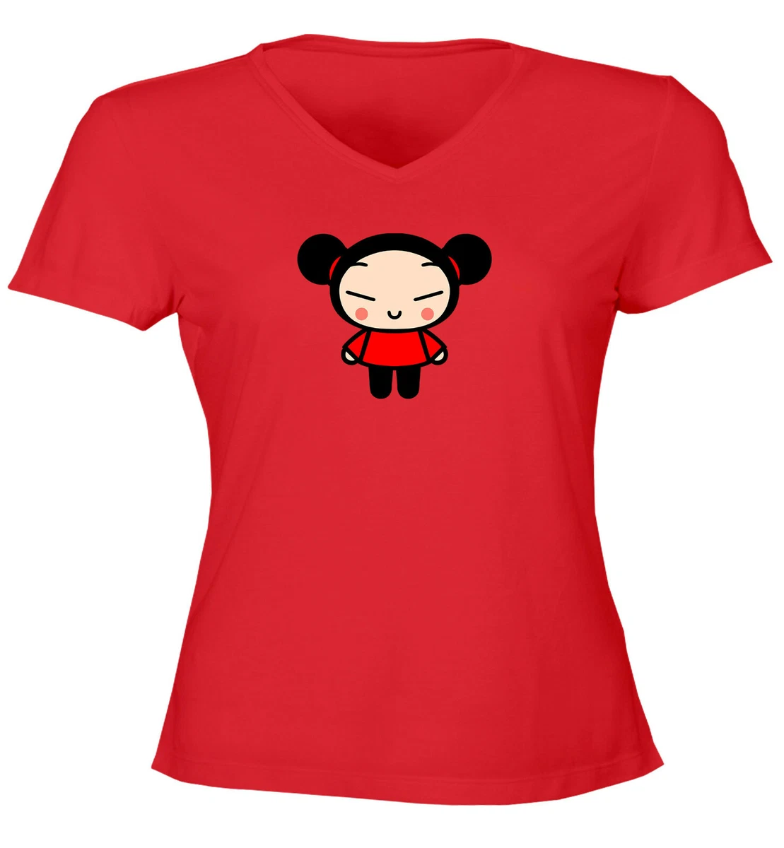 Pucca Love Garu Cute Korean Cartoon Show Kawaii Mens/Unisex T-Shirt Print Shirts