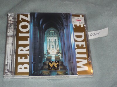Brand New Berlioz CD / Te Deum / Dennis Keene / Virtual Reality 2 Dolby Delos