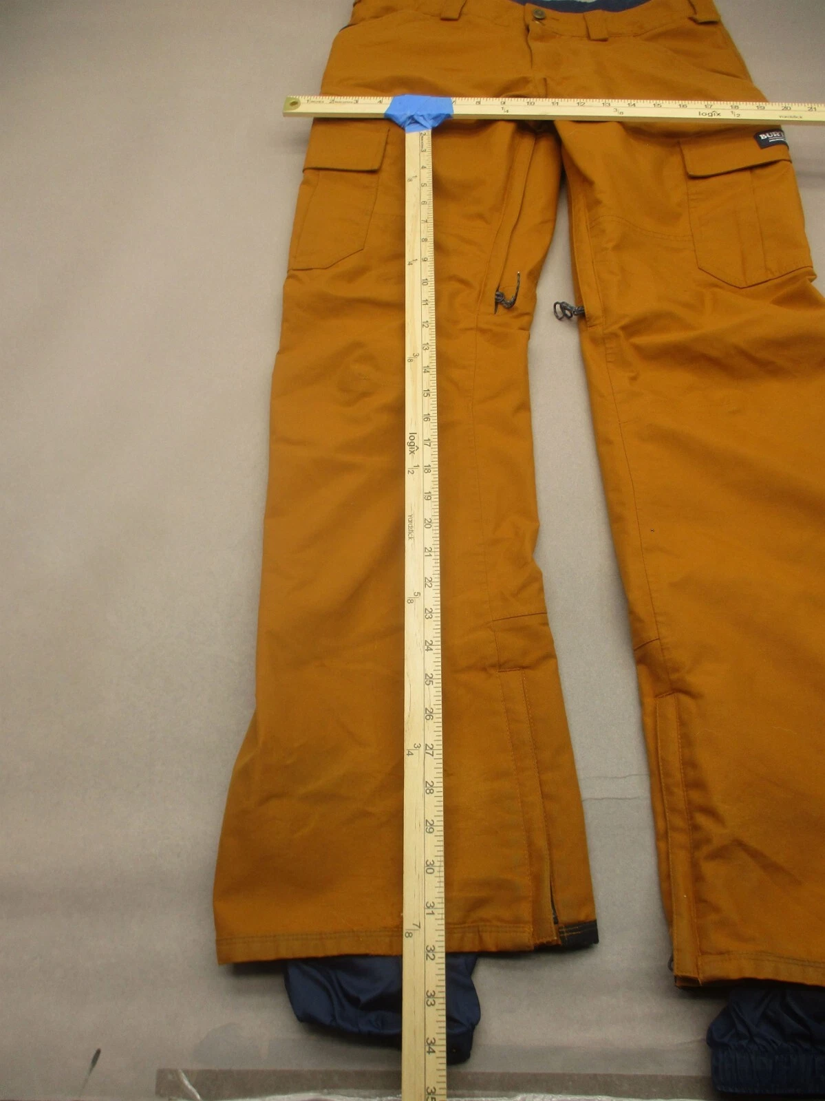 burton boot gaiters pocket windproof cargo snow pants