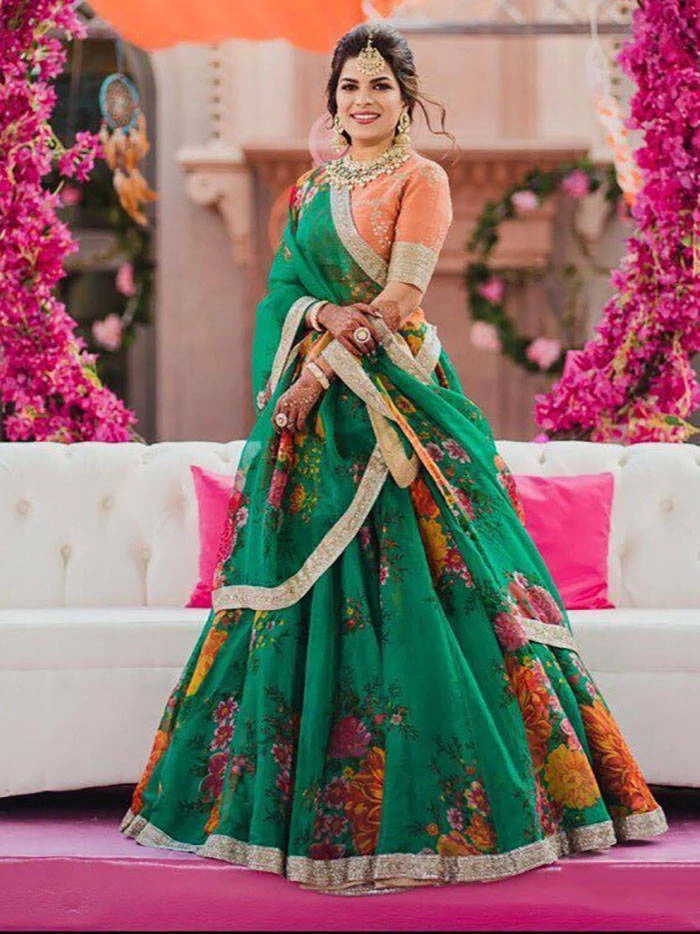 Womens hotsell wedding lehenga