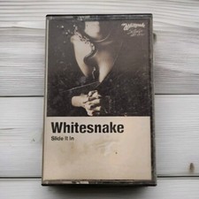 Whitesnake Slide It In 1984 Cassette Tape Hard Rock Heavy Metal Classic Rare