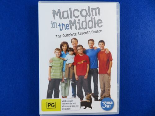 Malcolm In The Middle Season 7 - DVD - Region 4 - Fast Postage !! - Afbeelding 1 van 2