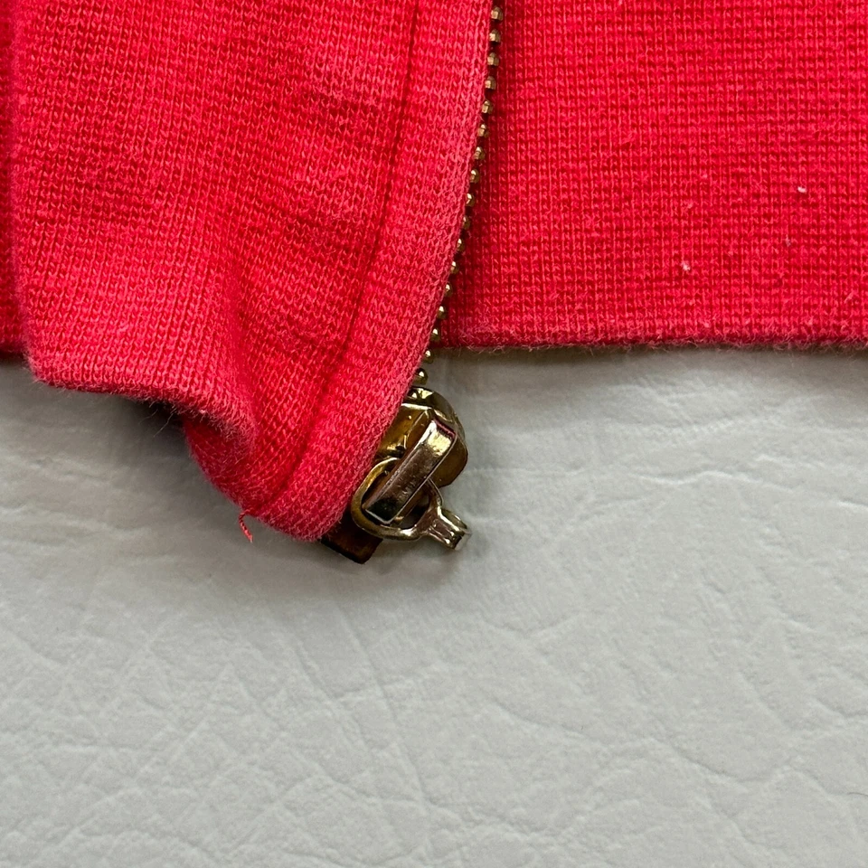 Винтажная женская толстовка с капюшоном Rocawear маленькая красная тонкая эластичная на молнии AOP Y2K - Изображение 4 из 4