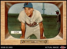 1955 Bowman #56 Billy Cox Orioles 8 - NM/MT