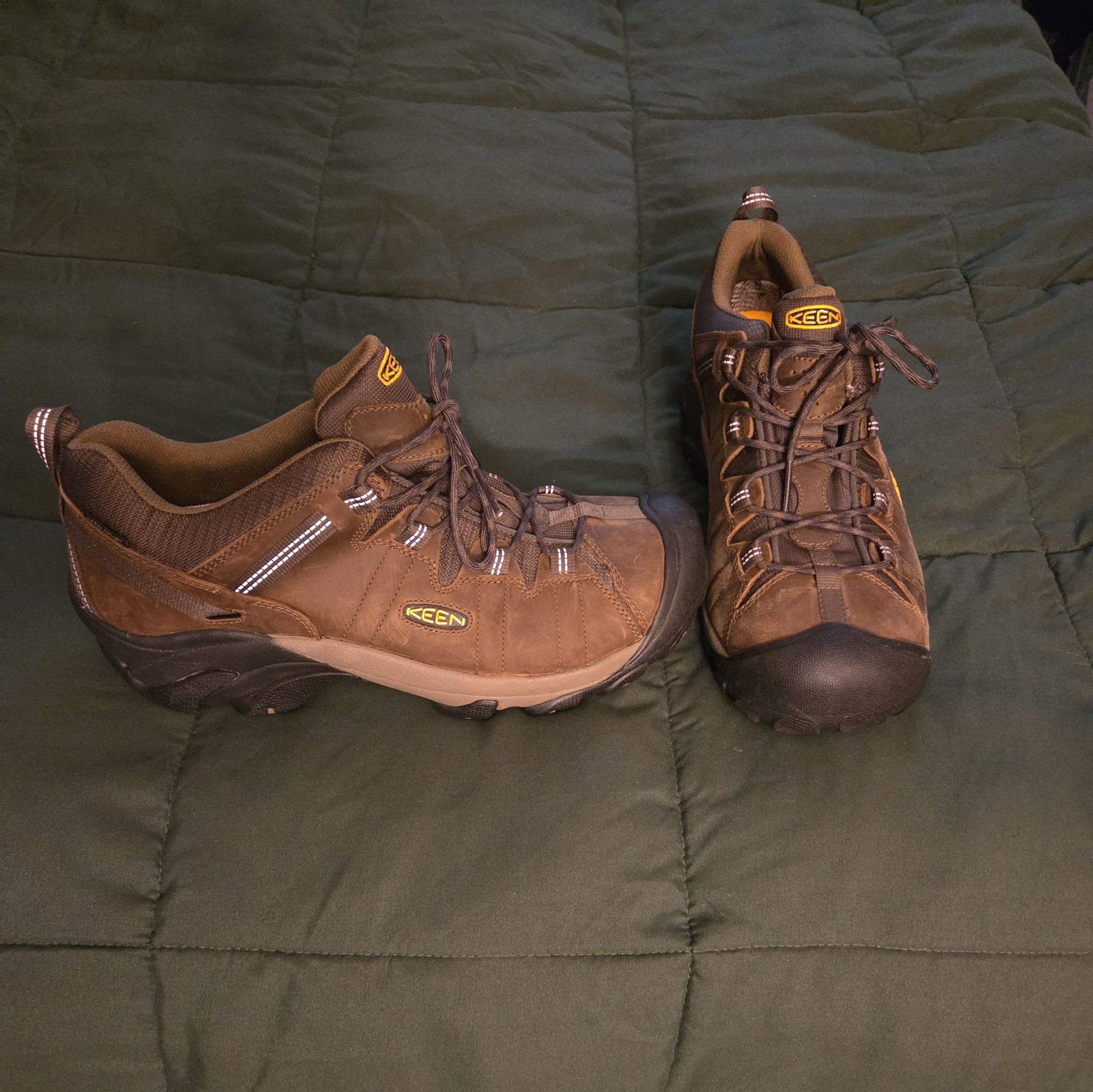 Scarpe Keen Uomo Targhee ll Impermeabili Terreno Escursionismo Trail Taglia 12 PULITE!!!