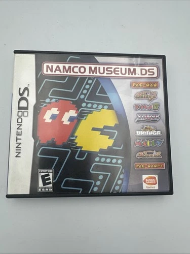Namco Museum DS Nintendo DS 2007 Pac-Man Galaga Mappy DigDug 2