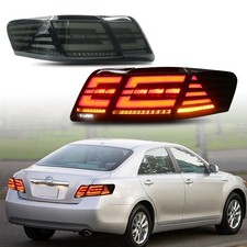 HC LED Tail Lights For 2007-2011 Toyota Camry xv40 Aurion Sequential Rear Lamp