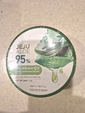 The Face Shop Jeju Aloe Fresh Soothing Gel 300ml - (U.S SHIPPING)
