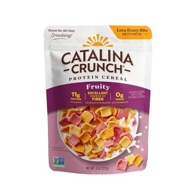 Catalina Crunch Protein Cereal, Sugar Free, Fruity, 8 oz. Bag (Pack of 1) 