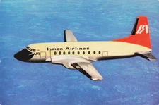 Postcard Airline Indian Airlines AP1.