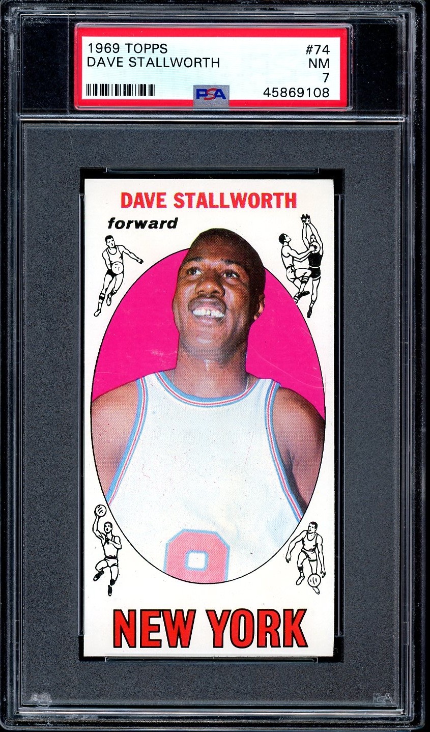 1969-70 Topps #74 Dave Stallworth PSA 7