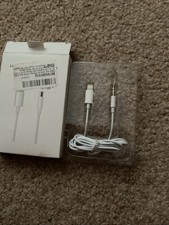 iPhone Charger To 3.5mm Headphone Phone Jack Adaptor Cable