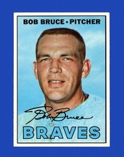 1967 Topps Set-Break #417 Bob Bruce EX-EXMINT *GMCARDS*