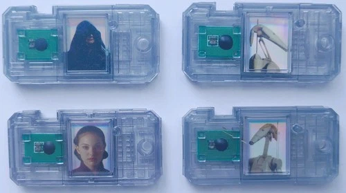 Vintage Star Wars CommTech Chip Set 1 of 4, Pre-Owned, Untested