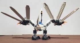 Lego Ninjago #2260 Ice Dragon Attack 2011 Complete with Minifigs & Manual Nice!