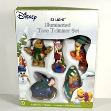Disney EZ Light Illuminated Tree Trimmer Set / Winnie the Pooh / Santa's Best