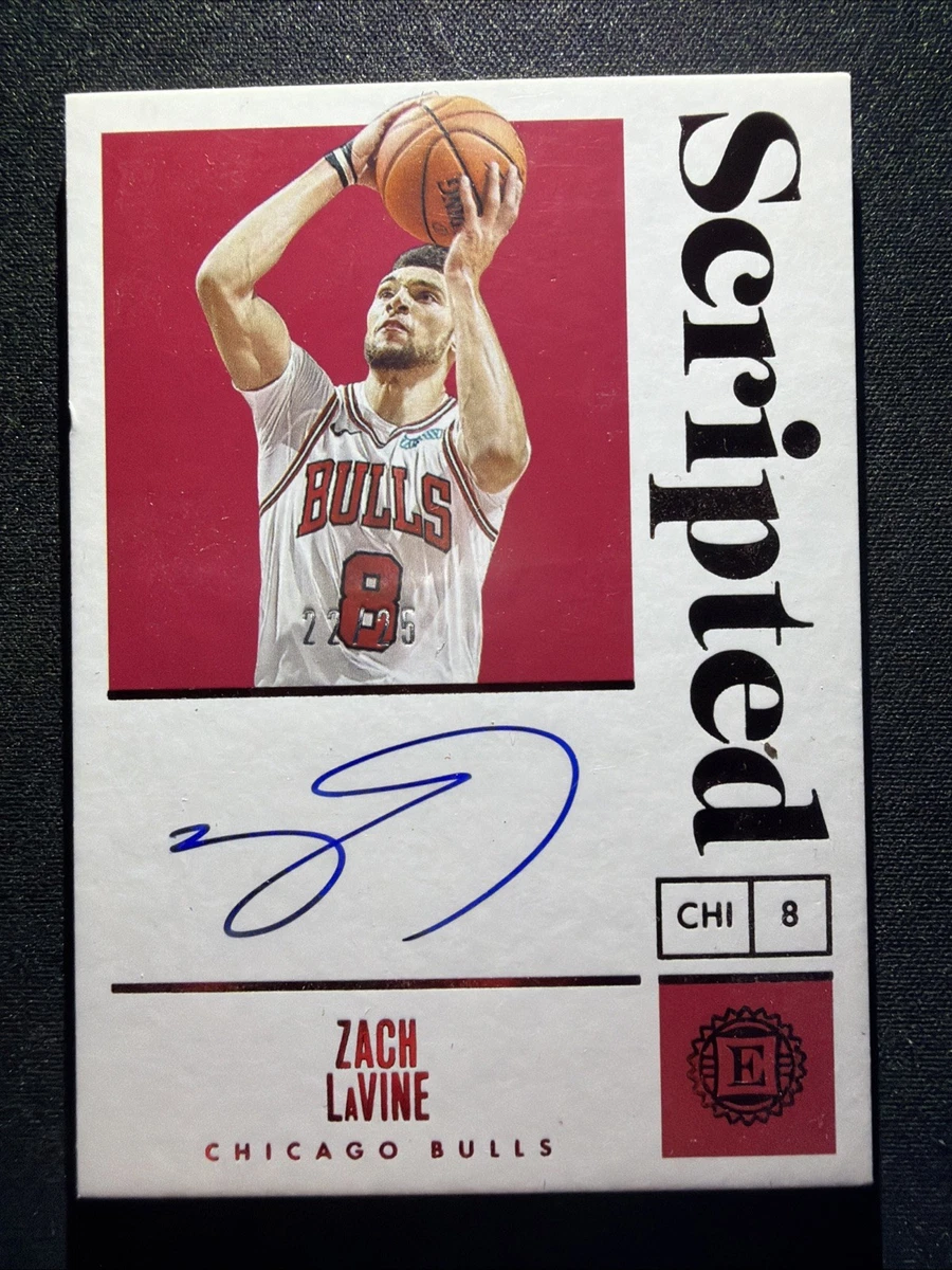 Zach LaVine Basketball Chicago Bulls Sports Trading Card Singles